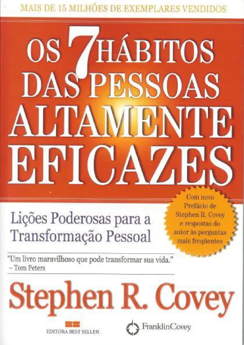 Capa do eBook stephen r. covey - os sete hábitos das pessoas altamente eficazes de Tia