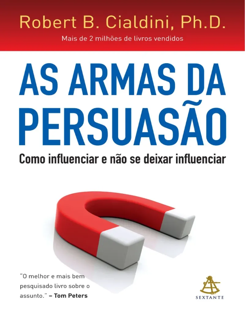 Capa do eBook As armas da Persuasão Robert B. Cialdini