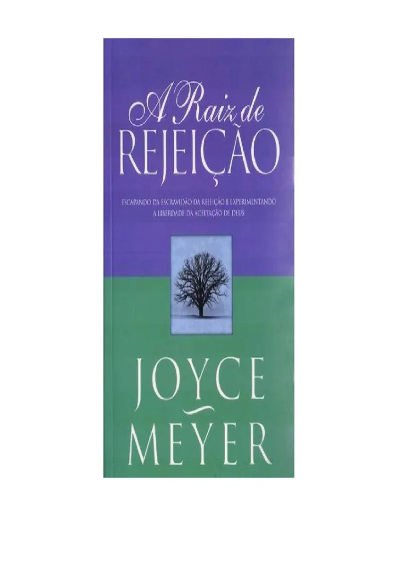 Capa do eBook Joyce Meyer de A Raiz da Rejeição