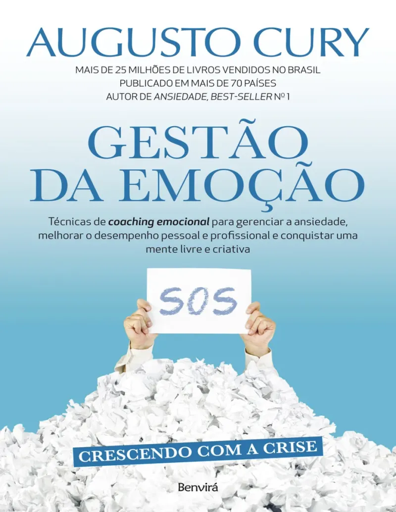 Capa do eBook Gestão da Emoção de Augusto Cury