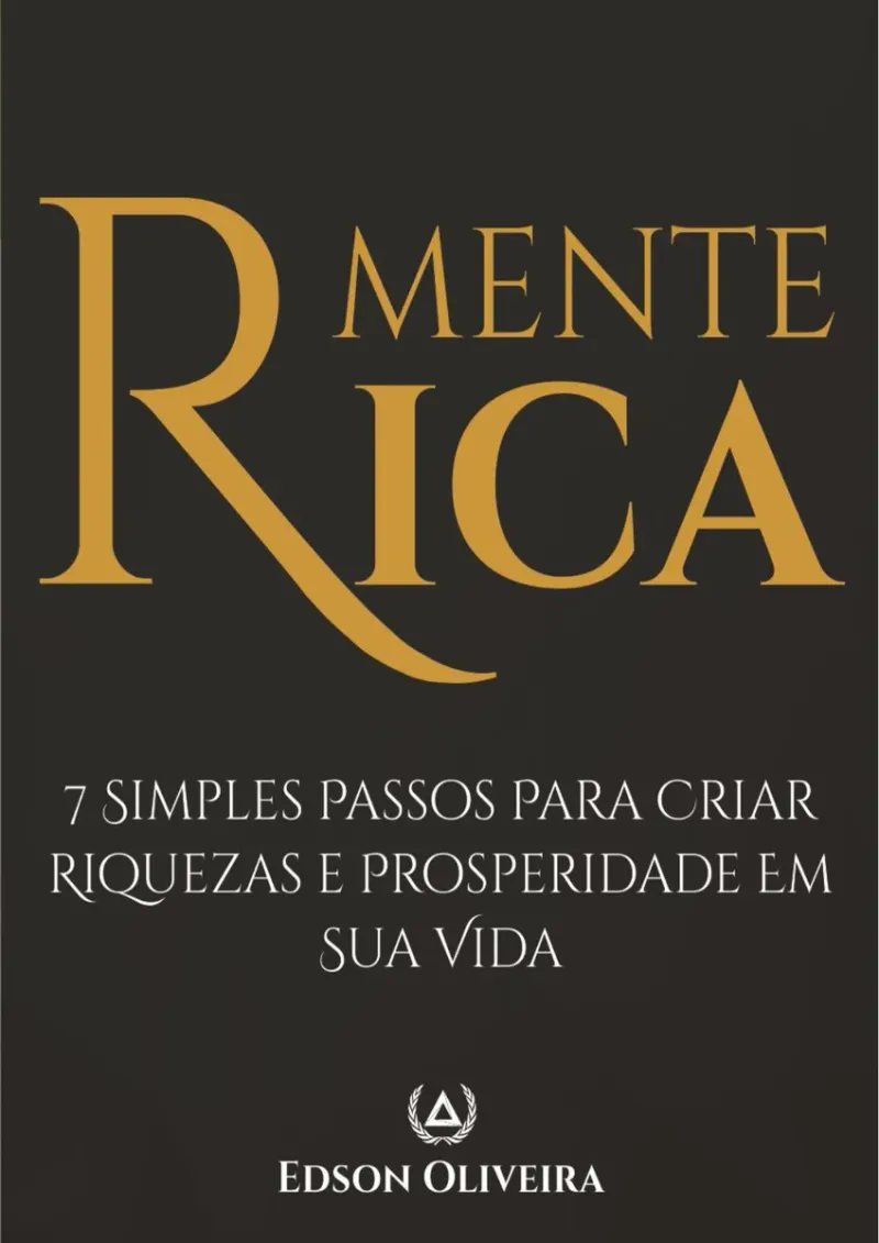 Capa do eBook Edson Oliveira de Mente Rica