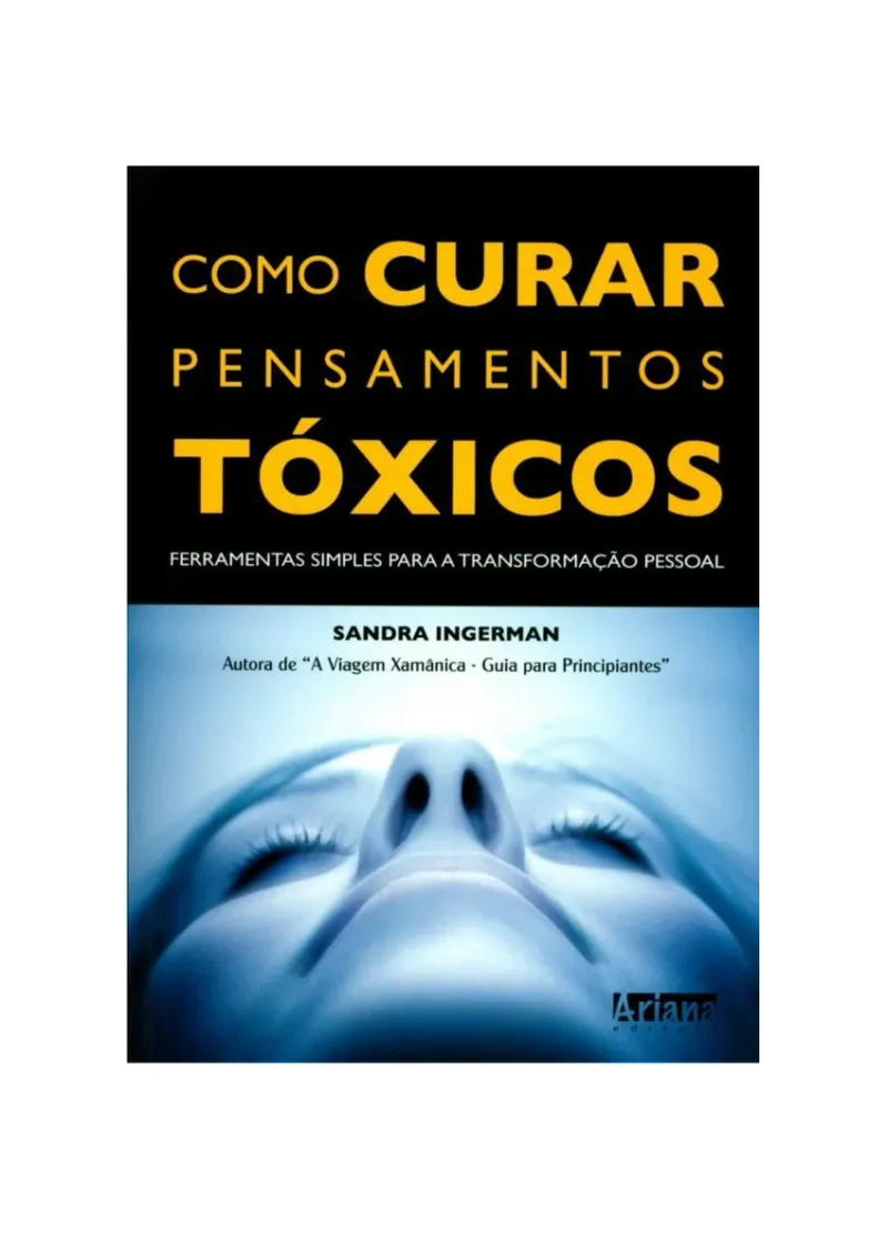 Capa do eBook Como Curar Pensamentos Tóxicos de Sandra Ingerman