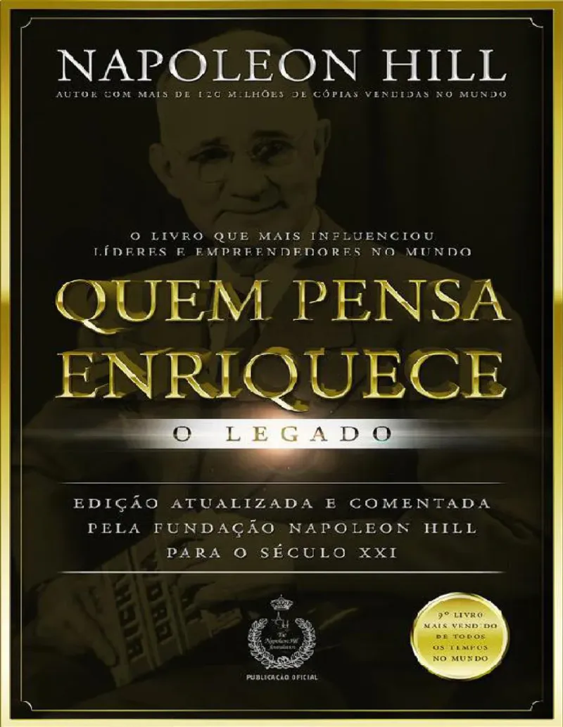 Capa do eBook Napoleon Hill -.Quem pensa enriquece de Napoleon Hill