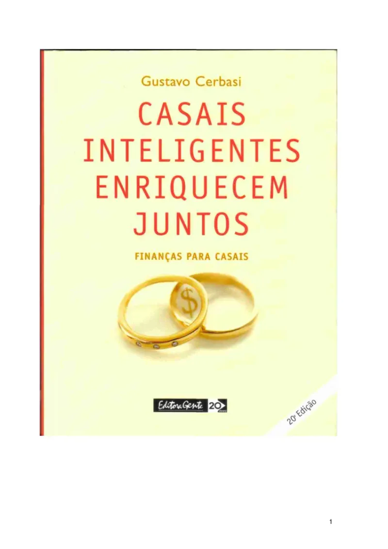 Capa do eBook Livro - Casais Inteligentes Enriquecem Juntos de Gustavo Cerbasi